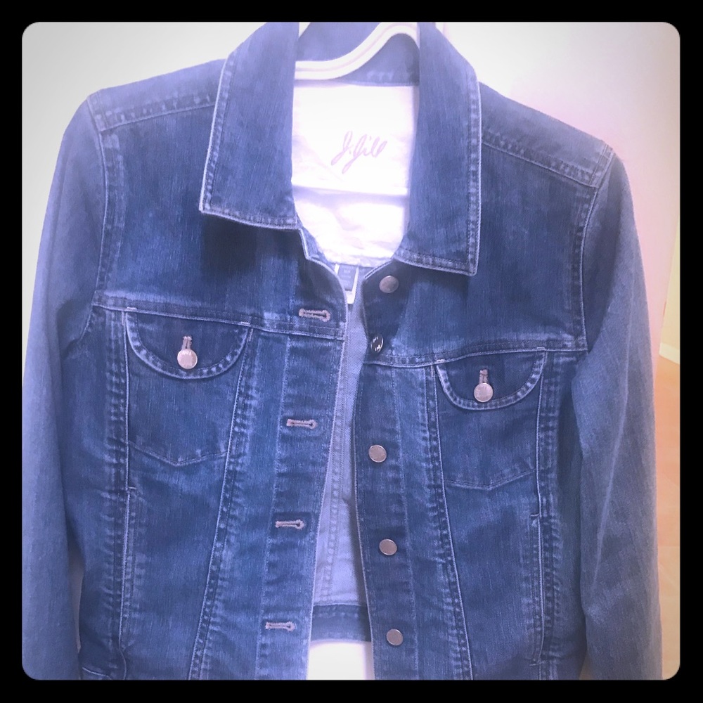 J Jill women’s jean jacket size medium